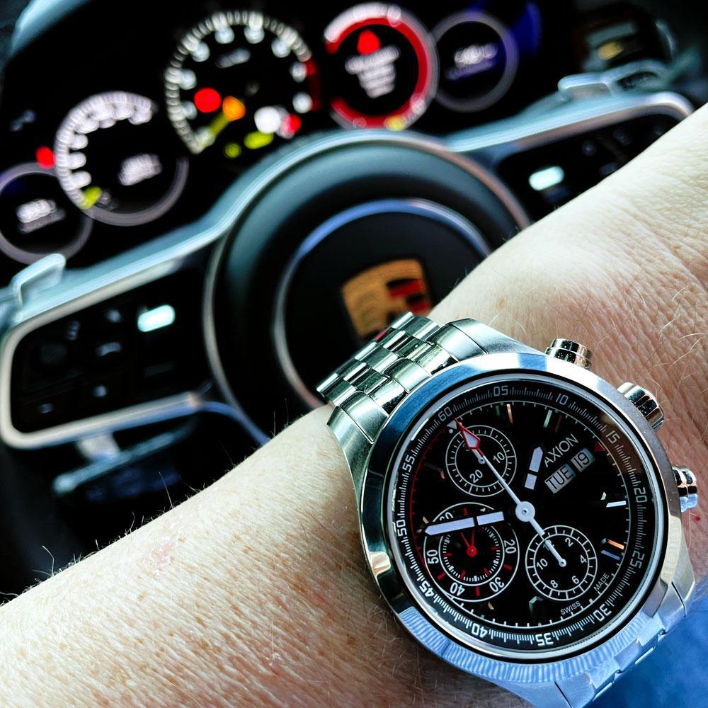 AXION RACING COMMANDER CHRONOGRAPH WATCH - Axion Watch